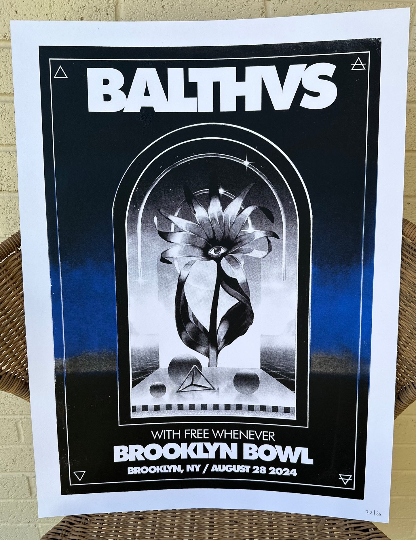 BALTHVS - BROOKLYN BOWL LIMITED EDITION SCREEN PRINTED POSTER