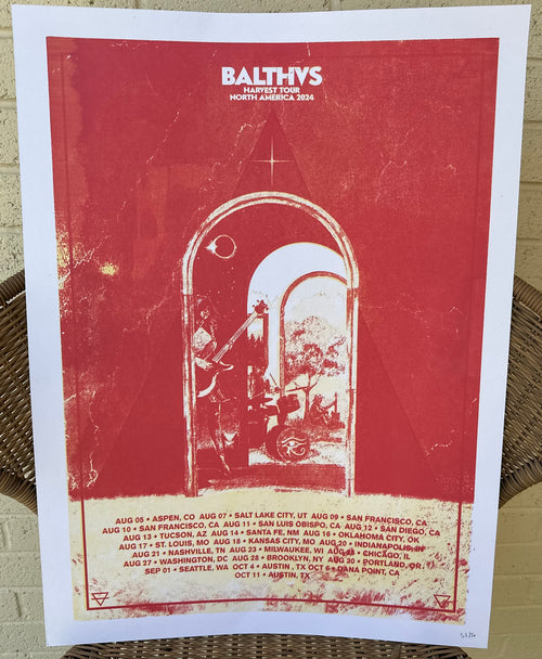 BALTHVS - 2024 NORTH AMERICAN TOUR LIMITED PRINT OF 50
