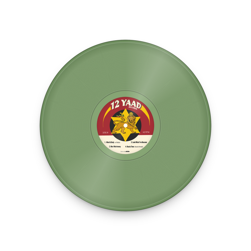 Yaadcore - Rasta Time EP 12" (Green Vinyl)