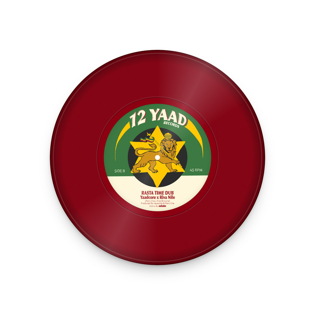Yaadcore - Rasta Time 7" (Red Vinyl)